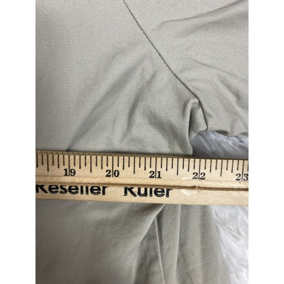 New York & Company Jacket Womens XLarge Cream Jacket Ruffle Front - Picture 6 of 11